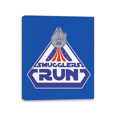 Smugglers Run - Canvas Wraps Canvas Wraps RIPT Apparel 11x14 / Royal