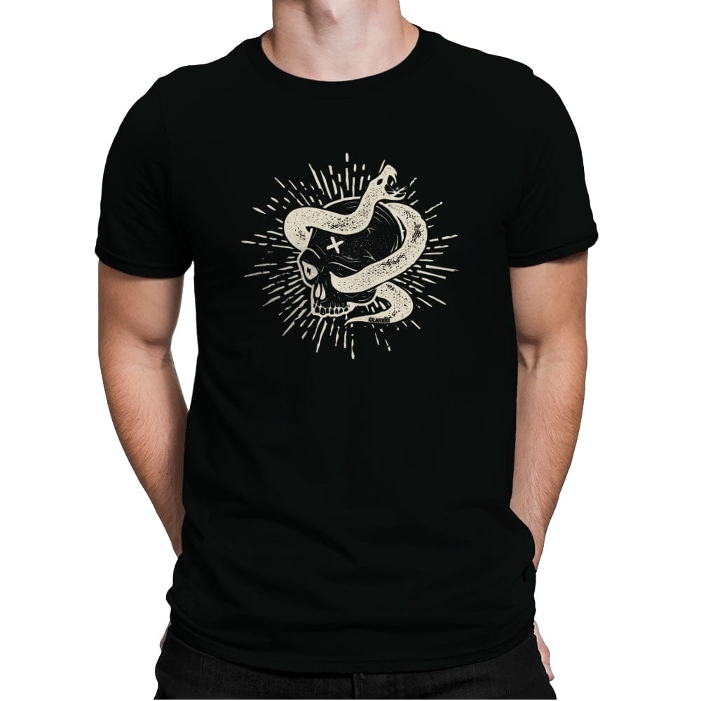 Snake - Mens Premium T-Shirts RIPT Apparel Small / Black