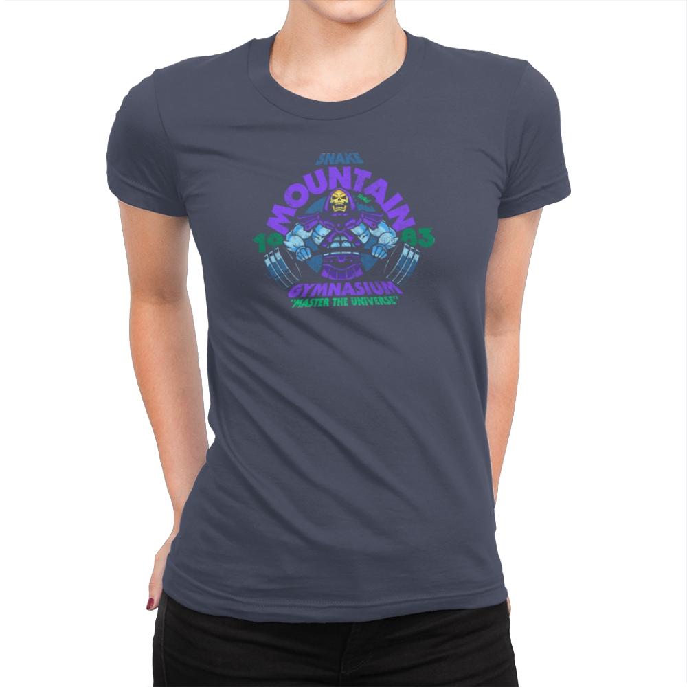 Snake Mountain Gym Exclusive - Womens Premium T-Shirts RIPT Apparel Small / Indigo