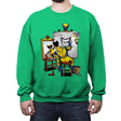 Snikt Portrait - Crew Neck Sweatshirt Crew Neck Sweatshirt RIPT Apparel Small / Irish Green