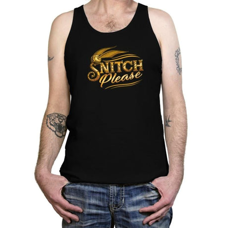 Snitch Please Exclusive - Tanktop Tanktop RIPT Apparel X-Small / Black