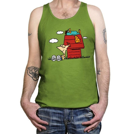 Snoophi! - Tanktop Tanktop RIPT Apparel X-Small / Leaf