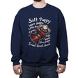 Soft Dogpool - Crew Neck Sweatshirt Crew Neck Sweatshirt RIPT Apparel Small / Navy