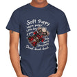 Soft Dogpool - Mens T-Shirts RIPT Apparel Small / Navy