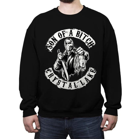 Son Of A - Crew Neck Sweatshirt Crew Neck Sweatshirt RIPT Apparel Small / Black