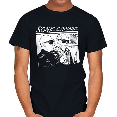 Sonic Captains - Mens T-Shirts RIPT Apparel Small / Black