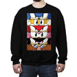 Sonic Eyes - Crew Neck Sweatshirt Crew Neck Sweatshirt RIPT Apparel Small / Black