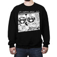 Sonic Rival - Crew Neck Sweatshirt Crew Neck Sweatshirt RIPT Apparel Small / Black