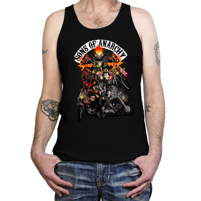 Sons Of Anarchy - Tanktop Tanktop RIPT Apparel X-Small / Black