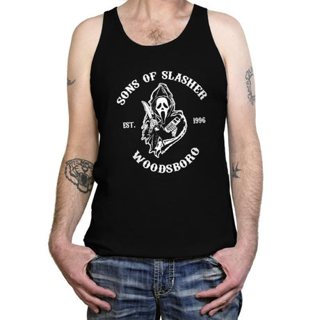 Sons of Slasher - Tanktop Tanktop RIPT Apparel X-Small / Black