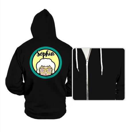 Sophia - Hoodies Hoodies RIPT Apparel Small / Black