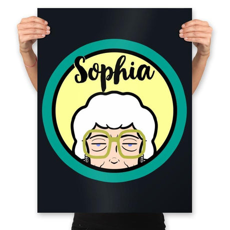 Sophia - Prints Posters RIPT Apparel 18x24 / Black