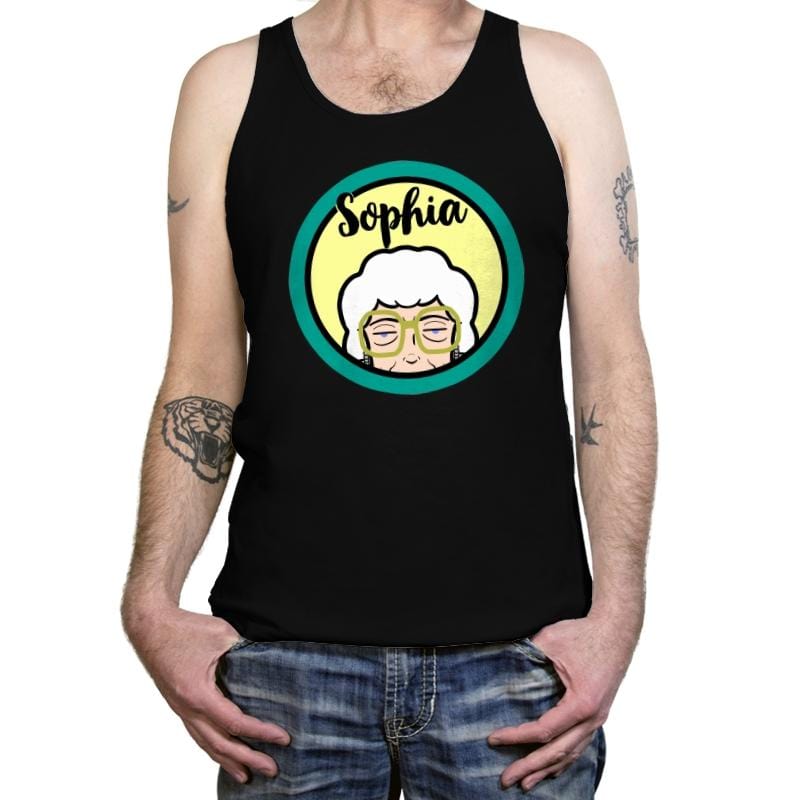 Sophia - Tanktop Tanktop RIPT Apparel X-Small / Black