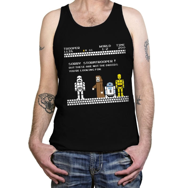 Sorry Trooper - Tanktop Tanktop RIPT Apparel X-Small / Black