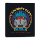 Soundwave Radio - Canvas Wraps Canvas Wraps RIPT Apparel 16x20 / Black