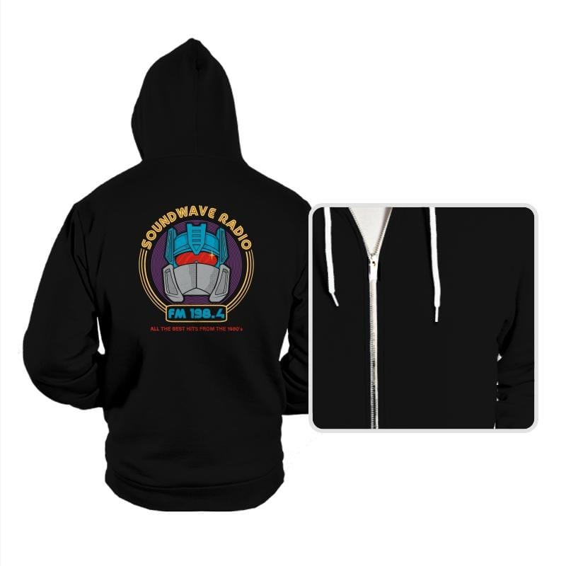 Soundwave Radio - Hoodies Hoodies RIPT Apparel Small / Black