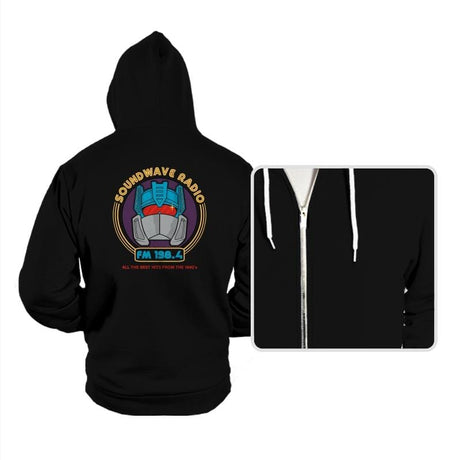 Soundwave Radio - Hoodies Hoodies RIPT Apparel Small / Black