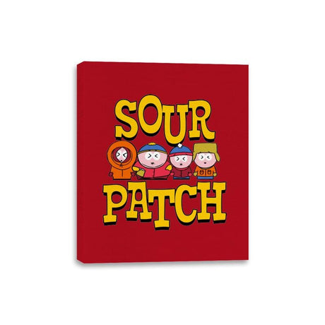 Sour Patch - Canvas Wraps Canvas Wraps RIPT Apparel 8x10 / Red