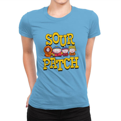 Sour Patch - Womens Premium T-Shirts RIPT Apparel Small / Turquoise