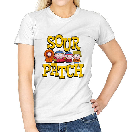 Sour Patch - Womens T-Shirts RIPT Apparel Small / White