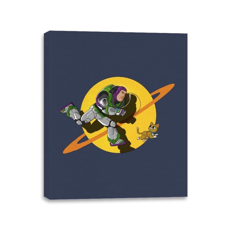 Space Adventure - Canvas Wraps Canvas Wraps RIPT Apparel 11x14 / Navy