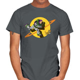 Space Adventure - Mens T-Shirts RIPT Apparel Small / Charcoal