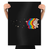 Space Dance - Prints Posters RIPT Apparel 18x24 / Black