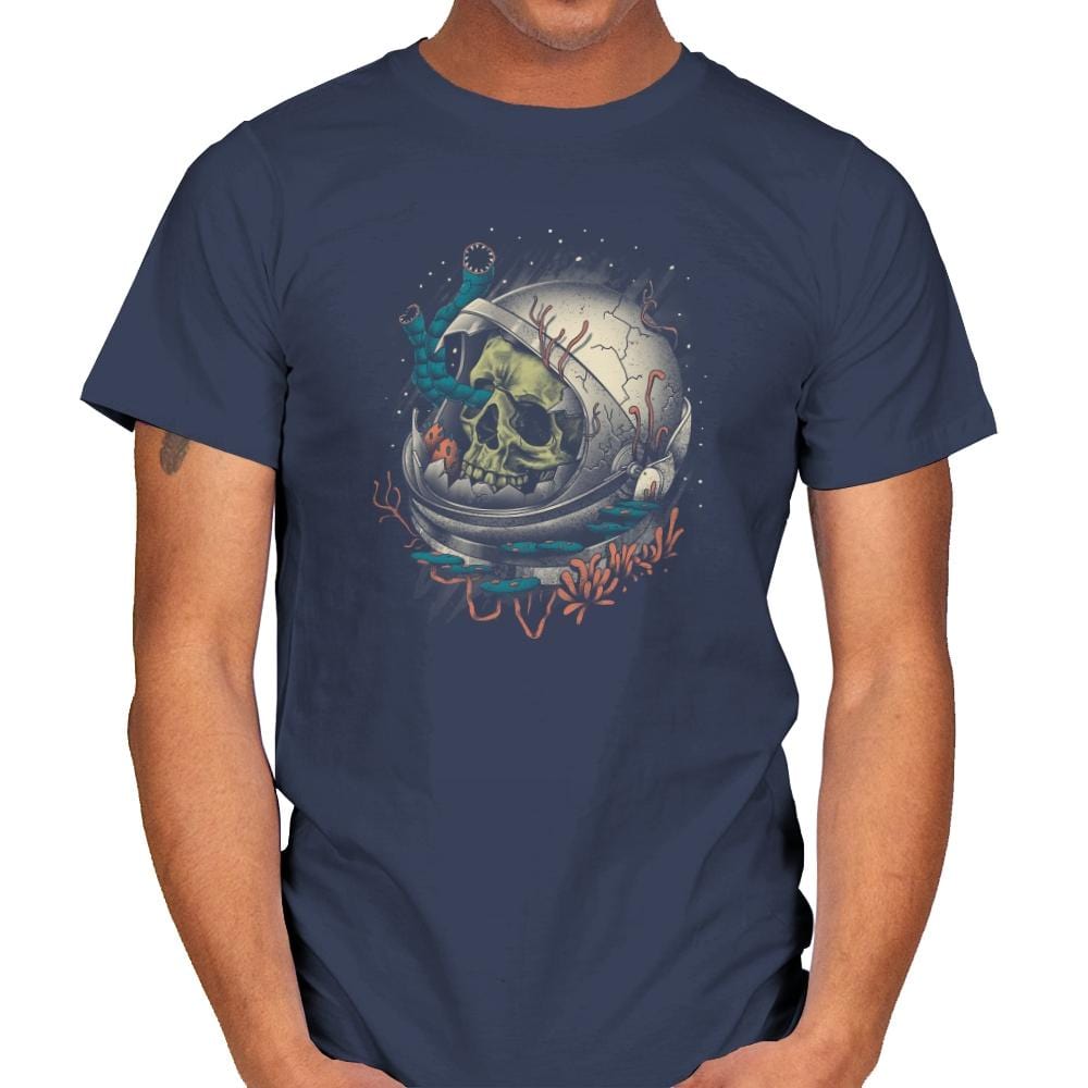 Space Decay - Mens T-Shirts RIPT Apparel Small / Navy