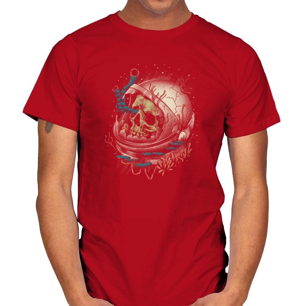 Space Decay - Mens T-Shirts RIPT Apparel Small / Red