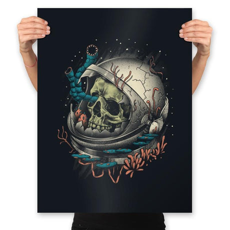 Space Decay - Prints Posters RIPT Apparel 18x24 / Black