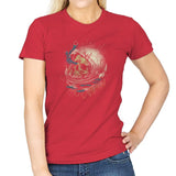 Space Decay - Womens T-Shirts RIPT Apparel Small / Red