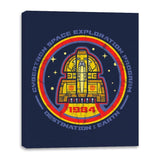 Space Exploration Program - Canvas Wraps Canvas Wraps RIPT Apparel 16x20 / Navy