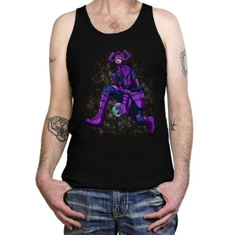 Space Jam - Tanktop Tanktop RIPT Apparel X-Small / Black