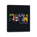 Space Odyssey - Canvas Wraps Canvas Wraps RIPT Apparel 11x14 / Black