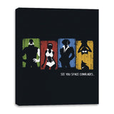 Space Odyssey - Canvas Wraps Canvas Wraps RIPT Apparel 16x20 / Black