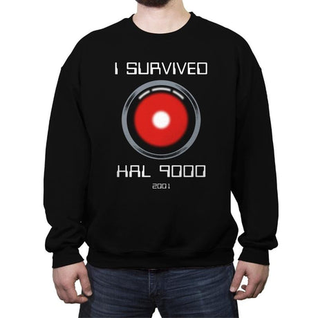 Space Odyssey Survivor - Crew Neck Sweatshirt Crew Neck Sweatshirt RIPT Apparel