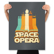 Space Opera - Prints Posters RIPT Apparel 18x24 / Charcoal