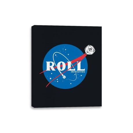 Space Roll - Canvas Wraps Canvas Wraps RIPT Apparel 8x10 / Black