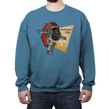 Spaceman Fett - Crew Neck Sweatshirt Crew Neck Sweatshirt RIPT Apparel Small / Indigo Blue