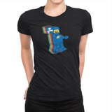 SPACESHIPALICIOUS Exclusive - Brick Tees - Womens Premium T-Shirts RIPT Apparel Small / Black