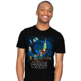 Spacey Wars - Mens T-Shirts RIPT Apparel