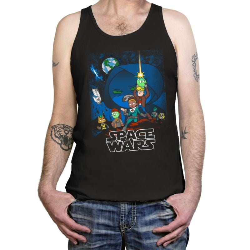 Spacey Wars - Tanktop Tanktop RIPT Apparel