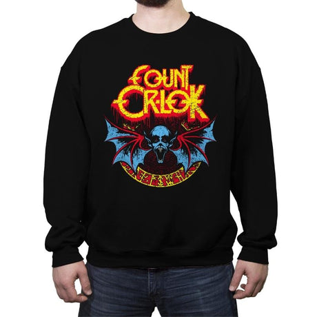 SPEAK OF THE VAMPIRE - Crew Neck Sweatshirt Crew Neck Sweatshirt RIPT Apparel Small / Black