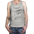 Spectre Trap Patent - Tanktop Tanktop RIPT Apparel X-Small / Silver