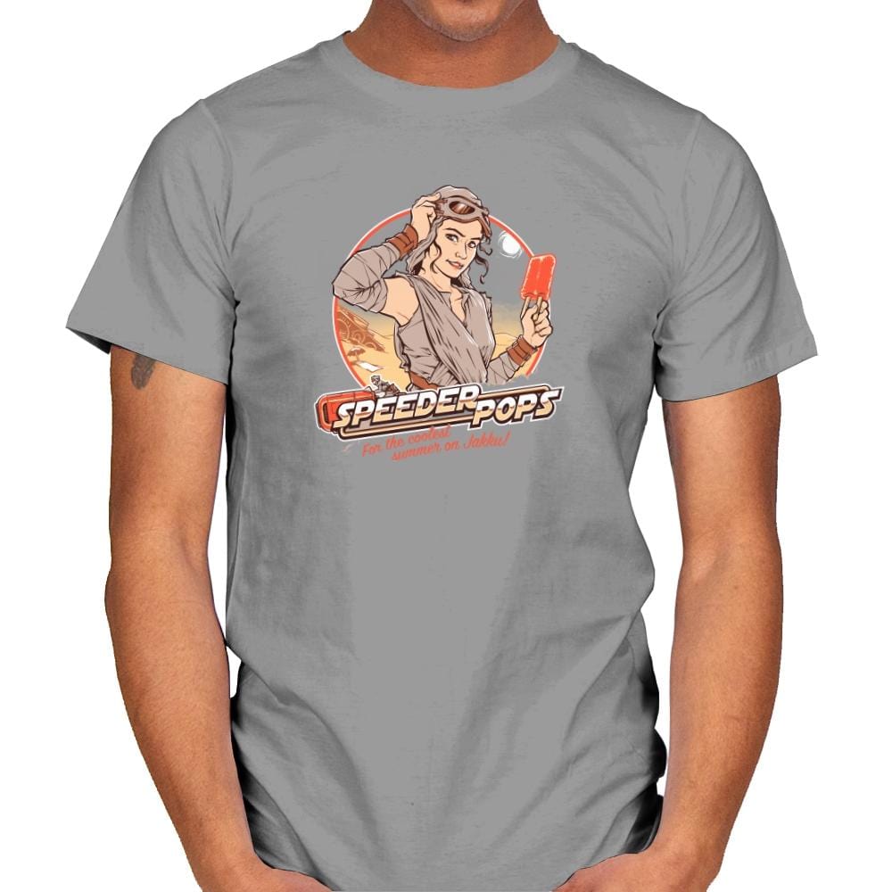 Speeder Pops Exclusive - Mens T-Shirts RIPT Apparel Small / Sport Grey