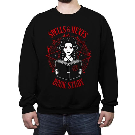 Spells & Hexes - Crew Neck Sweatshirt Crew Neck Sweatshirt RIPT Apparel