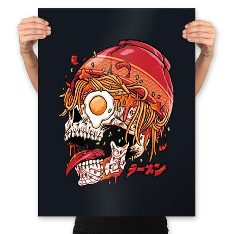 Spicy Ramen - Prints Posters RIPT Apparel 18x24 / Black