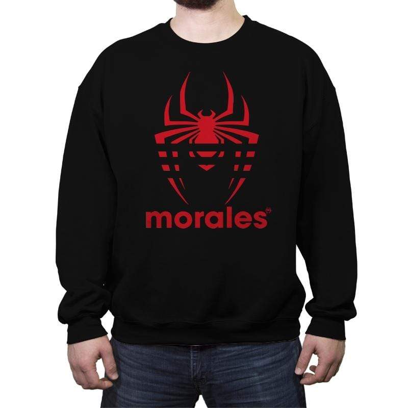 Spider Athletics - Crew Neck Sweatshirt Crew Neck Sweatshirt RIPT Apparel Small / Black