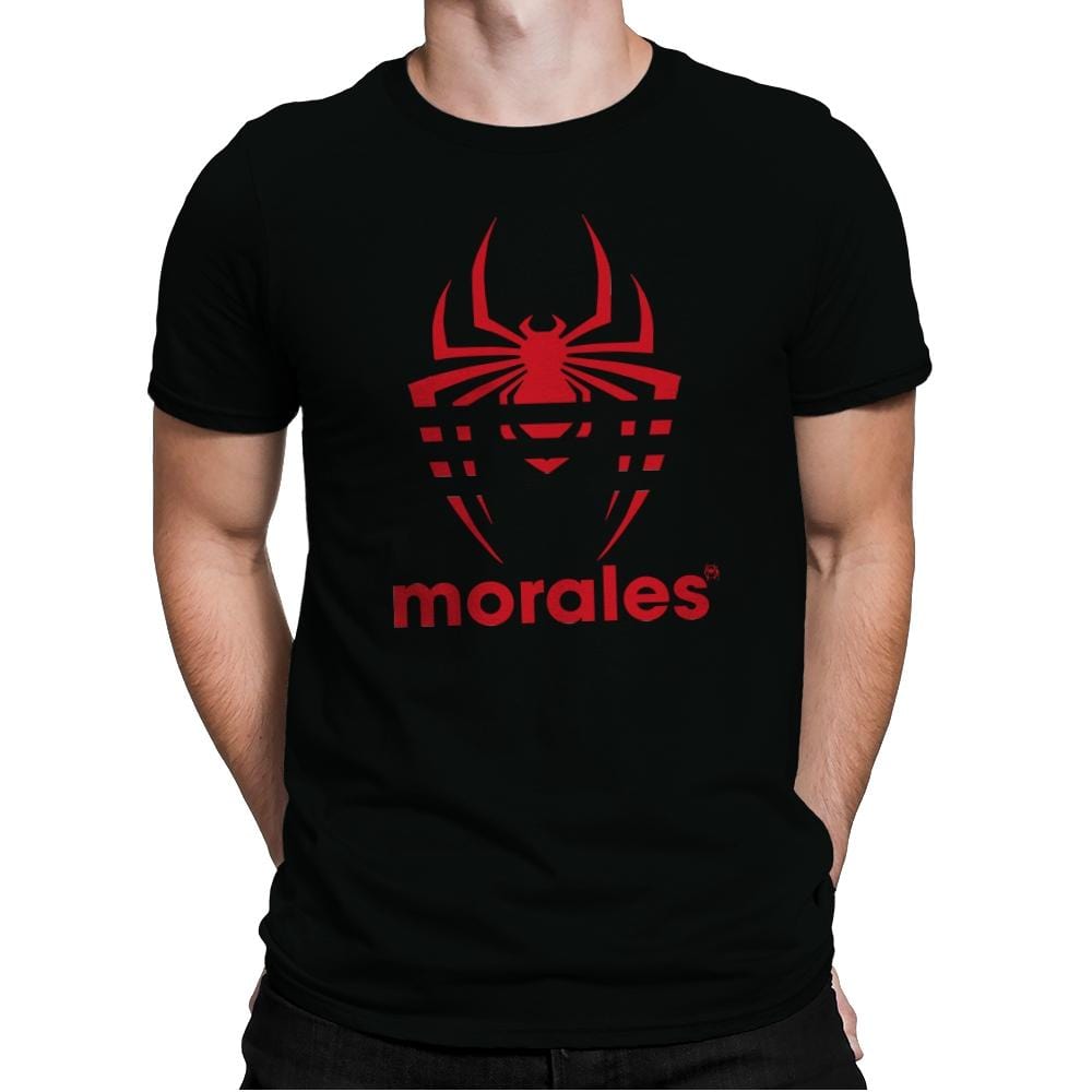 Spider Athletics - Mens Premium T-Shirts RIPT Apparel Small / Black