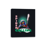 Spider Calling - Canvas Wraps Canvas Wraps RIPT Apparel 8x10 / Black